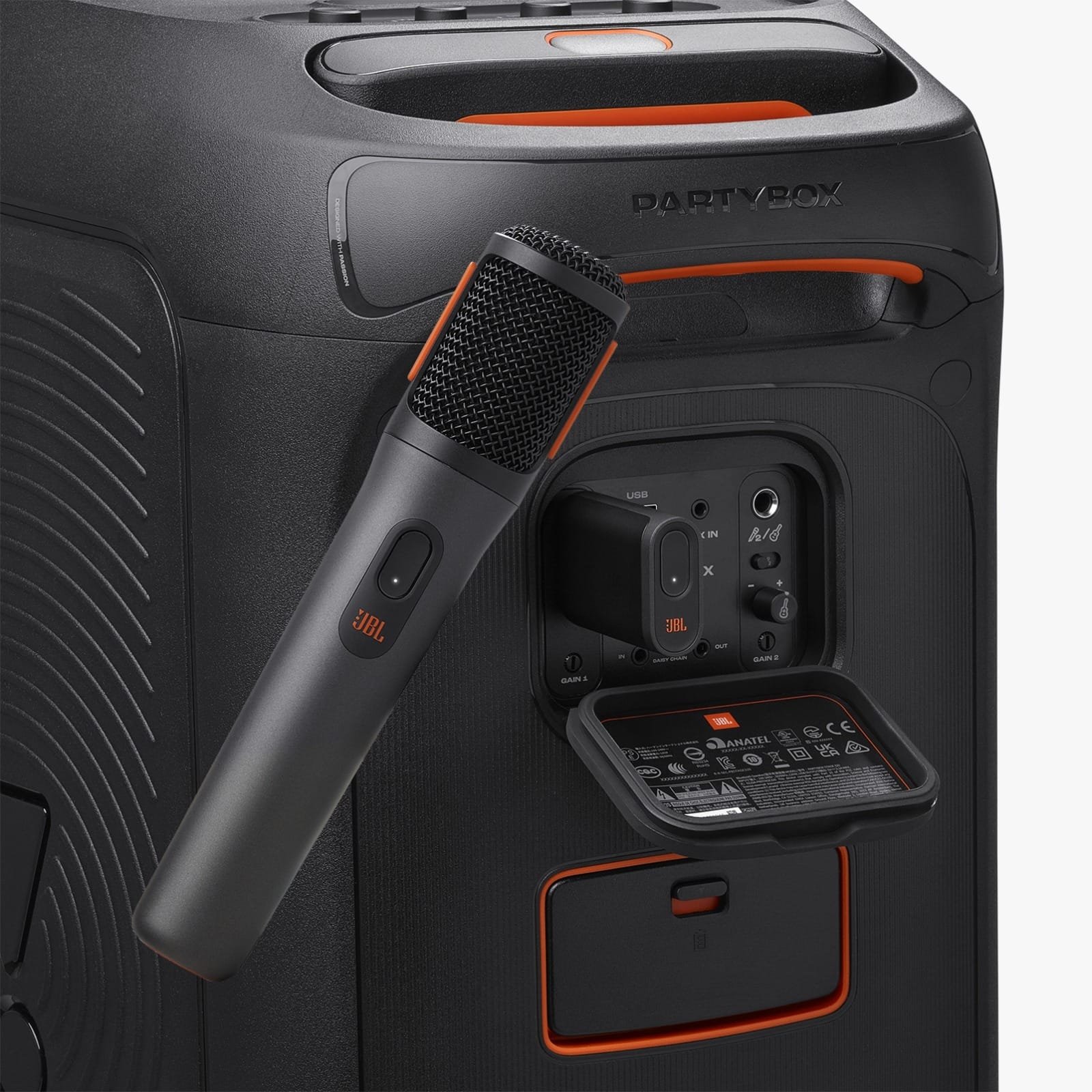 JBL PartyBox Wireless Microphone - Take the Stage Anywhere thumbnail 4