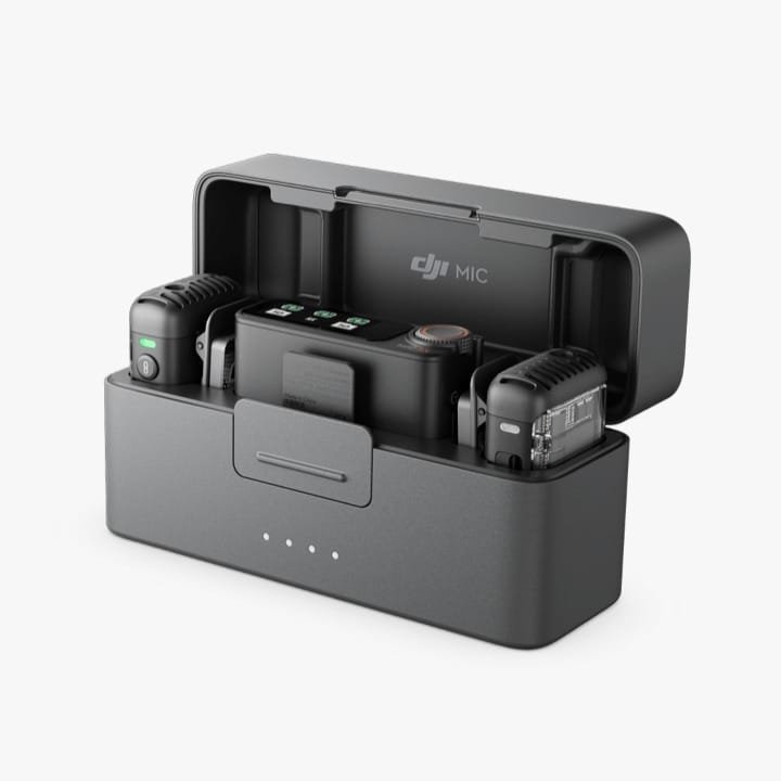 DJI Mic 2 - Professional Sound Quality for Your Video Productions : Capture Crisp Audio Wirelessly