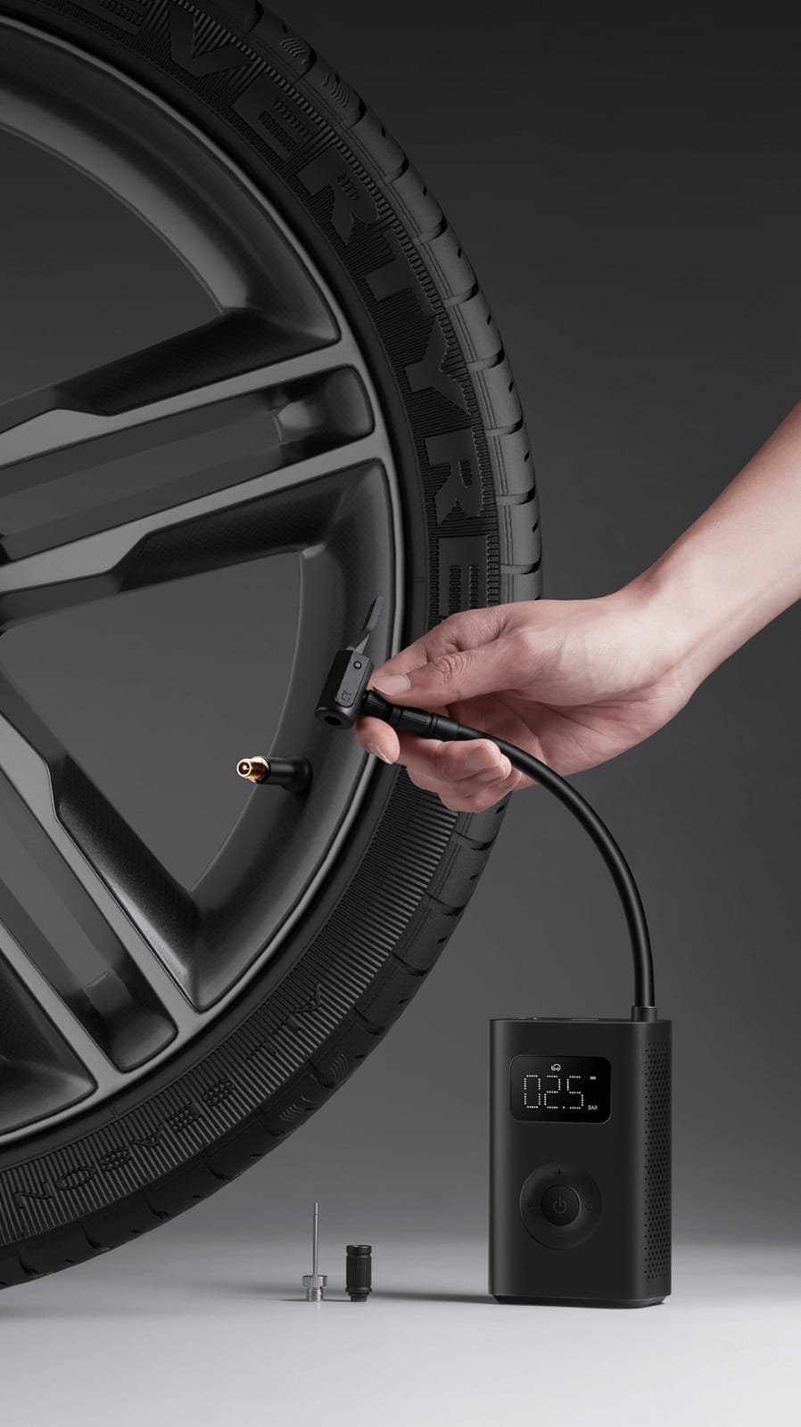 Mi Xiaomi Portable Electric Air Compressor 2 - Compact, Efficient, and Ready for Any Inflation Task thumbnail 2