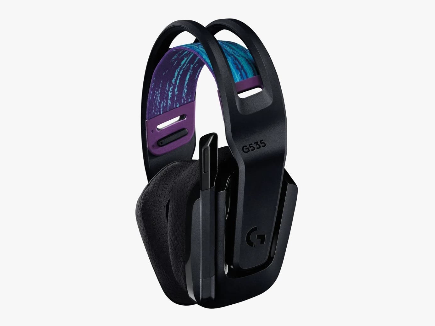 Logitech G535 Lightspeed Wireless Gaming Headset (981-000972) - Immerse Yourself in Crystal Clear Audio and Seamless Connectivity thumbnail 4
