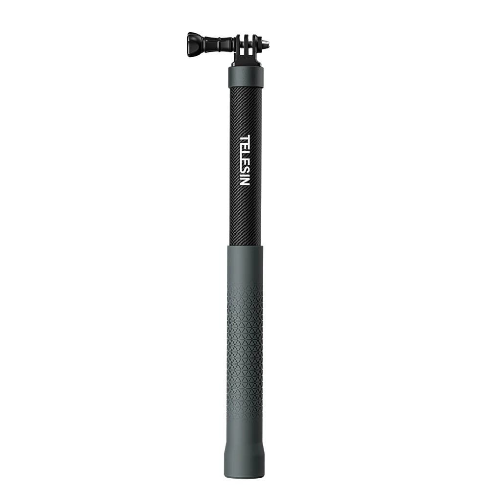TELESIN 2nd Gen 1.2 Meter Carbon Tube Selfie Stick GP-MNP-002: Capture Stunning Selfies and Videos with Ease
