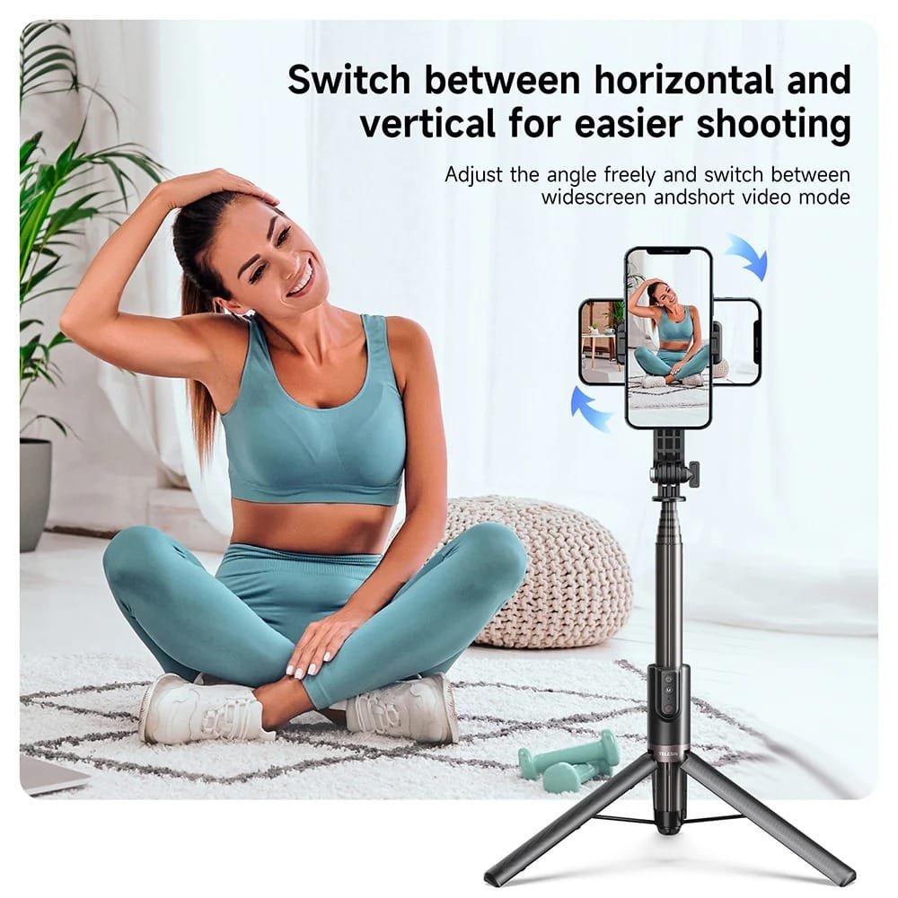 TELESIN Remote Selfie Stick with Tripod TE-RCSS-003: Capture the Perfect Shot Anywhere, Anytime thumbnail 9