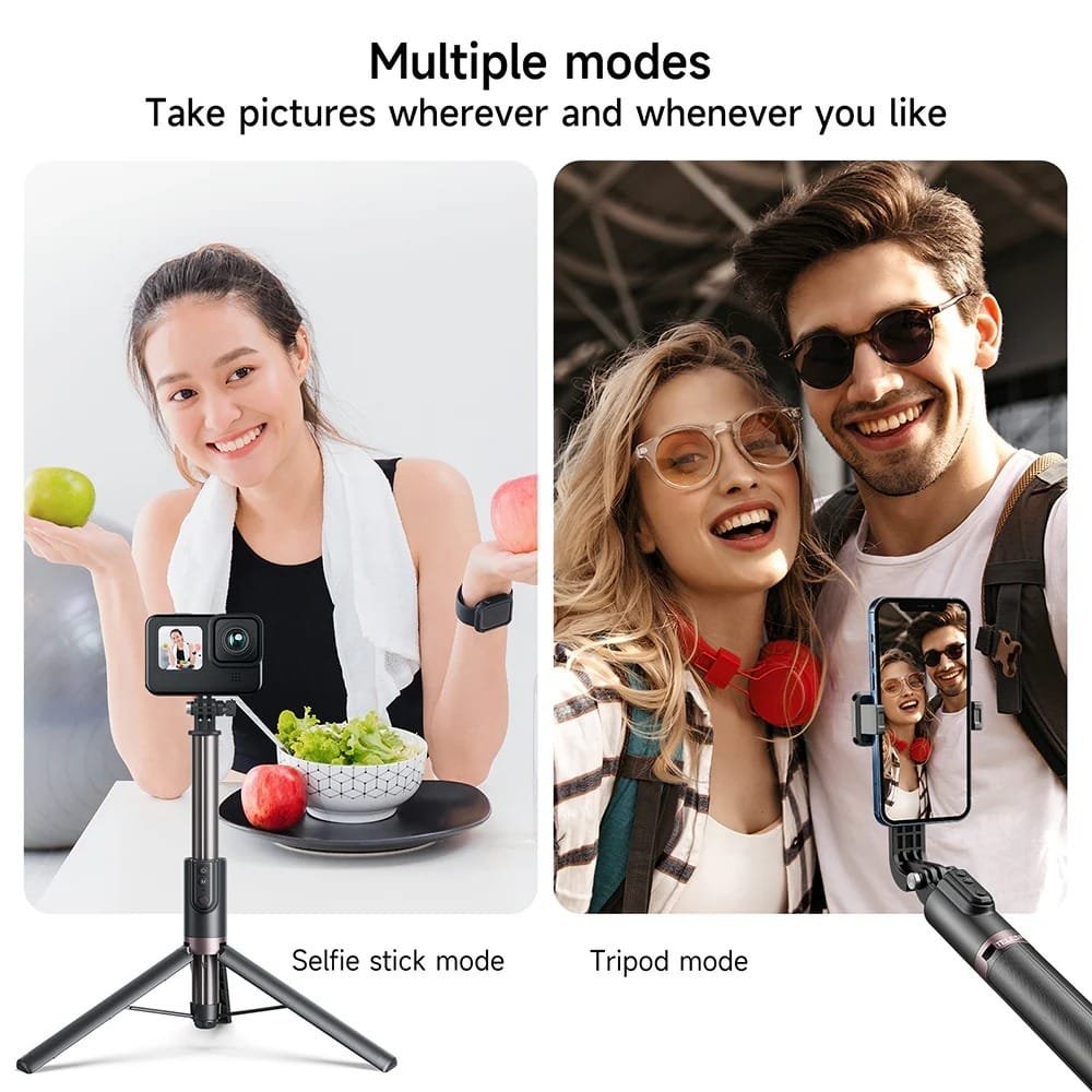TELESIN Remote Selfie Stick with Tripod TE-RCSS-003: Capture the Perfect Shot Anywhere, Anytime thumbnail 5