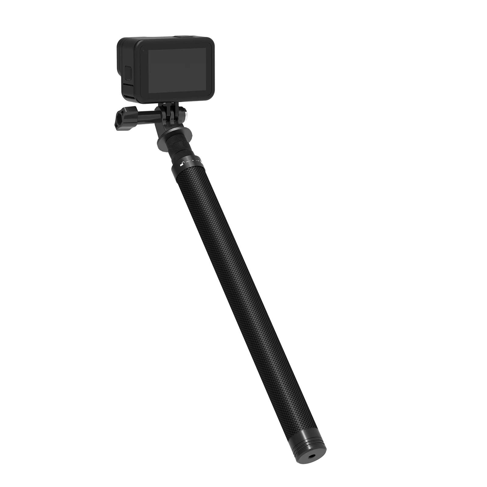 TELESIN Carbon Fiber Selfie Stick 1.16m TE-MNP-117: Capture Your Moments with Style and Durability thumbnail 2