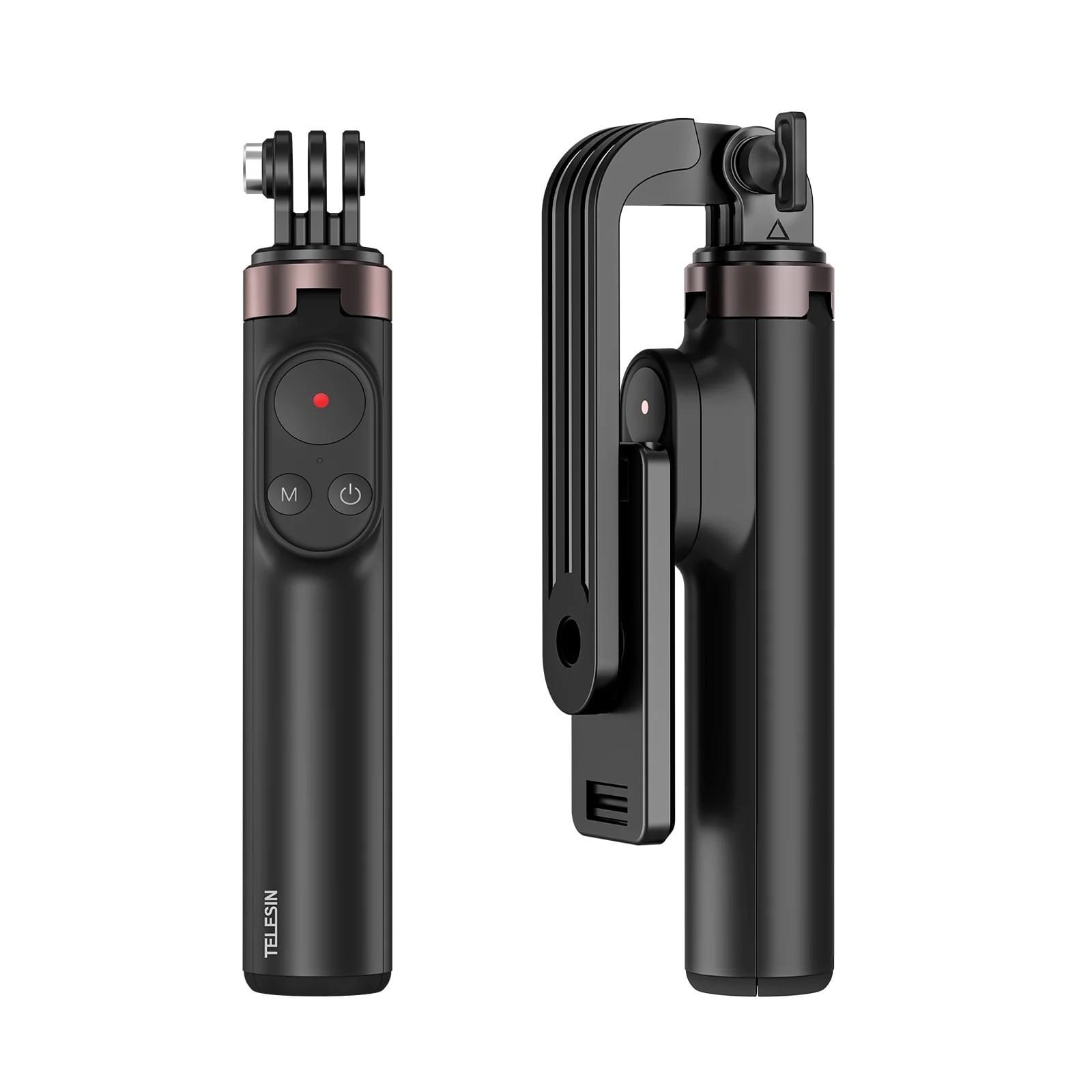 TELESIN 0.6M Vlog Selfie Stick Tripod with Remote for GoPro TE-RCSS-001 thumbnail 2