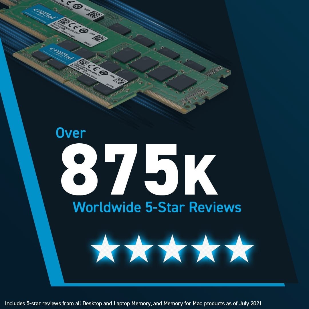 Crucial Laptop Ram DDR5-5600 16GB RAM CT16G56C46S5 thumbnail 5