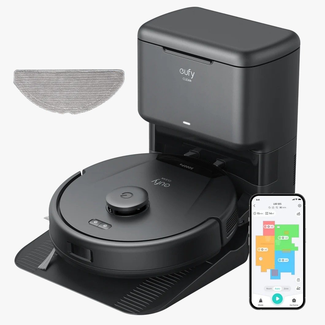Anker Eufy Clean G40 Hybrid+ – Robot Vacuum & Mop, Black