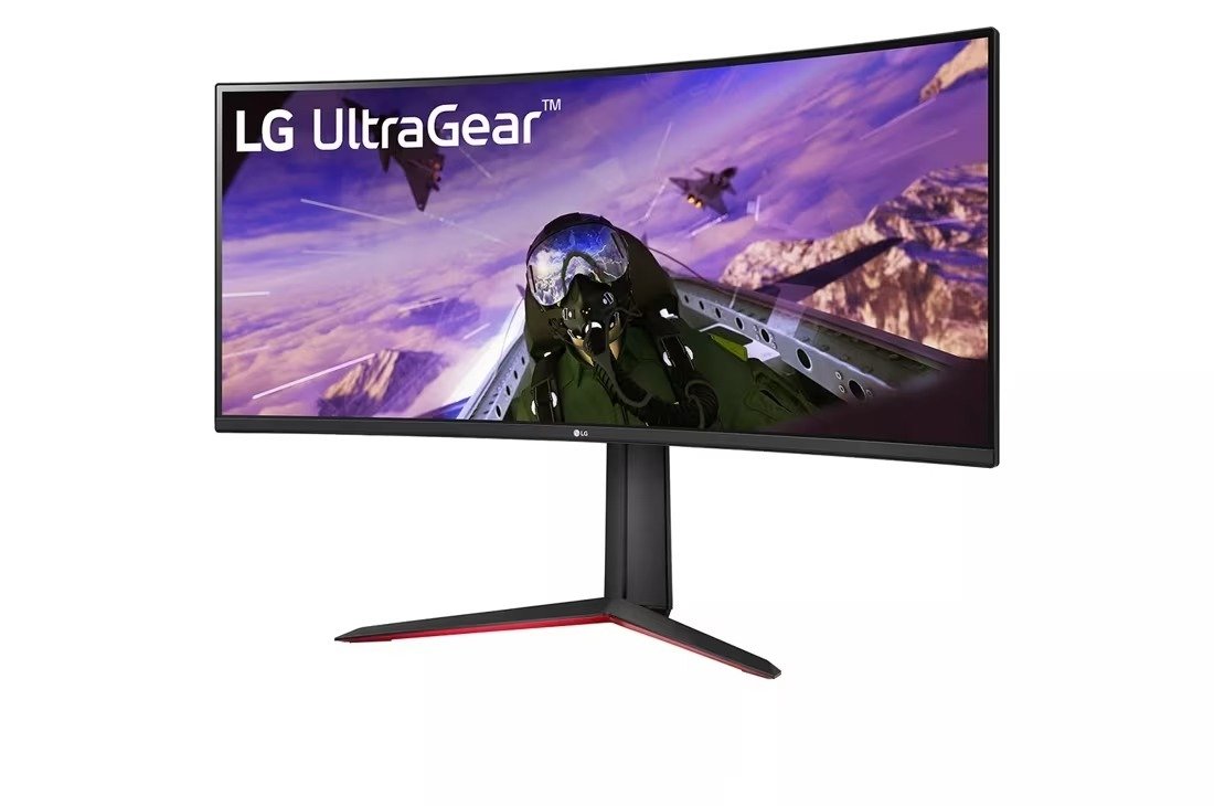 LG UltraGear 34-inch QHD HDR VA LED Curved Gaming Monitor 34GP63A-B