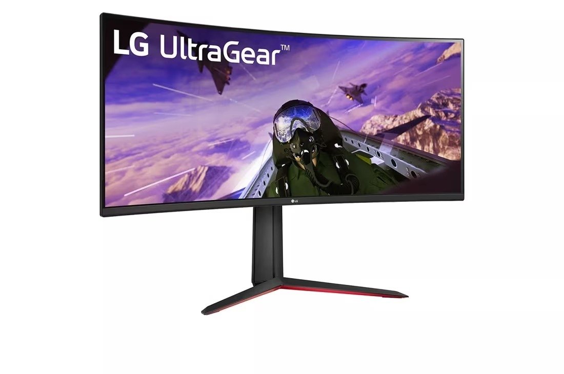 LG UltraGear 34-inch QHD HDR VA LED Curved Gaming Monitor 34GP63A-B thumbnail 2