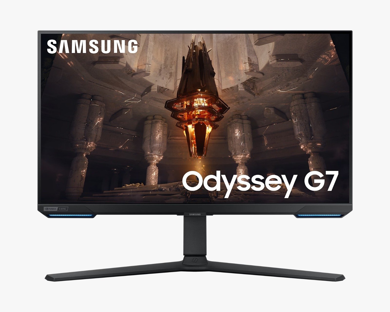 Samsung 28-inch Gaming Monitor: UHD 4K Resolution, 144Hz, Black LS28BG702EMXUE thumbnail 2