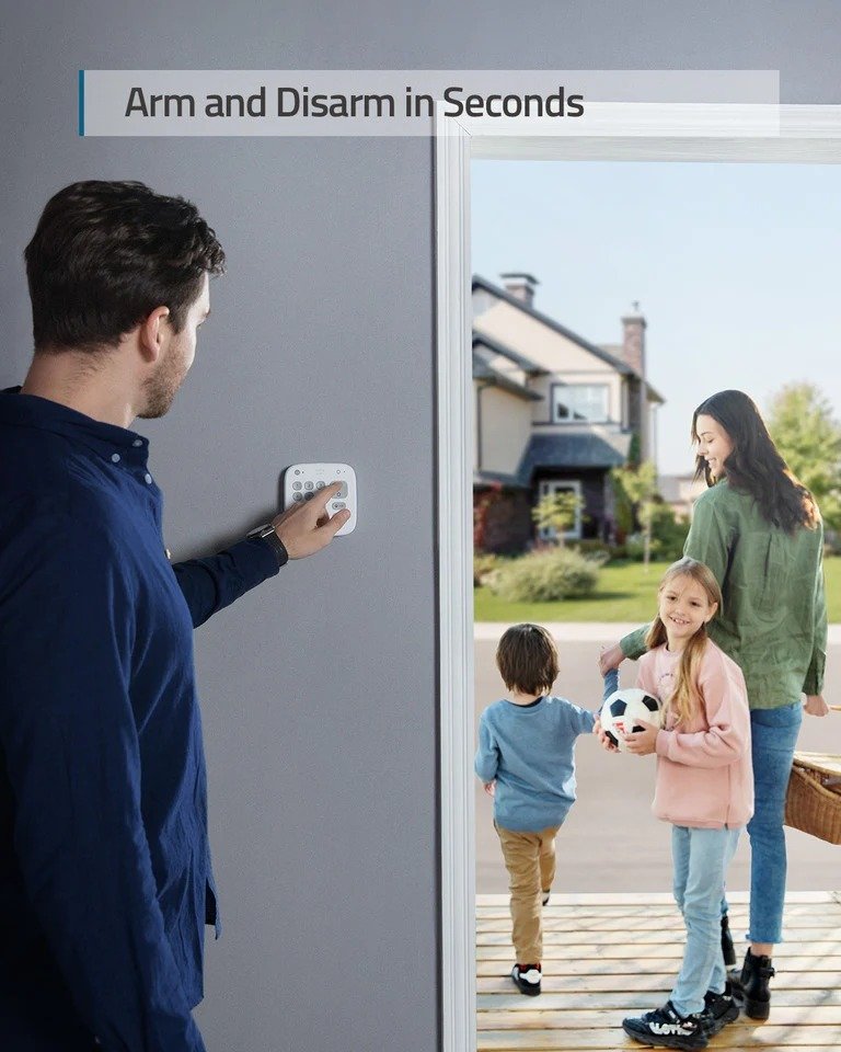 Anker Eufy Home Security Alarm - 5 Piece Kit (T8990321) thumbnail 3