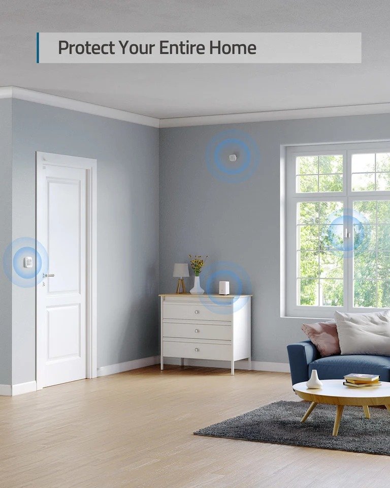 Anker Eufy Home Security Alarm - 5 Piece Kit (T8990321) thumbnail 5