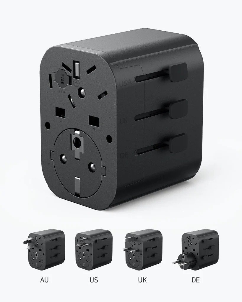 Anker 312 Extend USB-C Travel Adapter 30W A9212K11 thumbnail 3