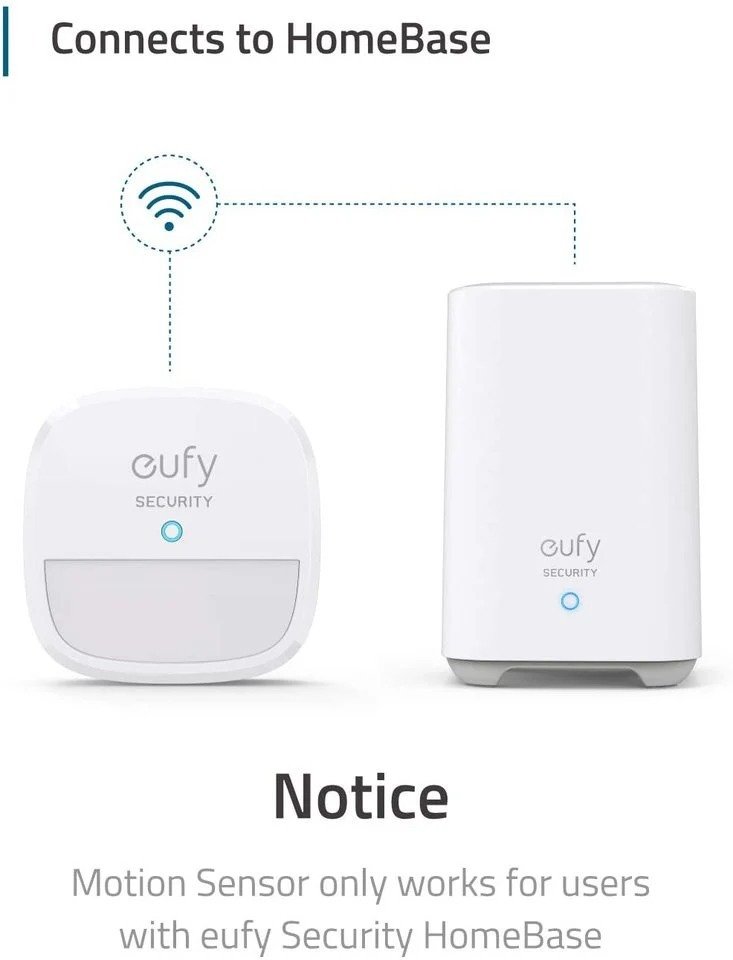 Eufy Motion Sensor White T8910021 thumbnail 3
