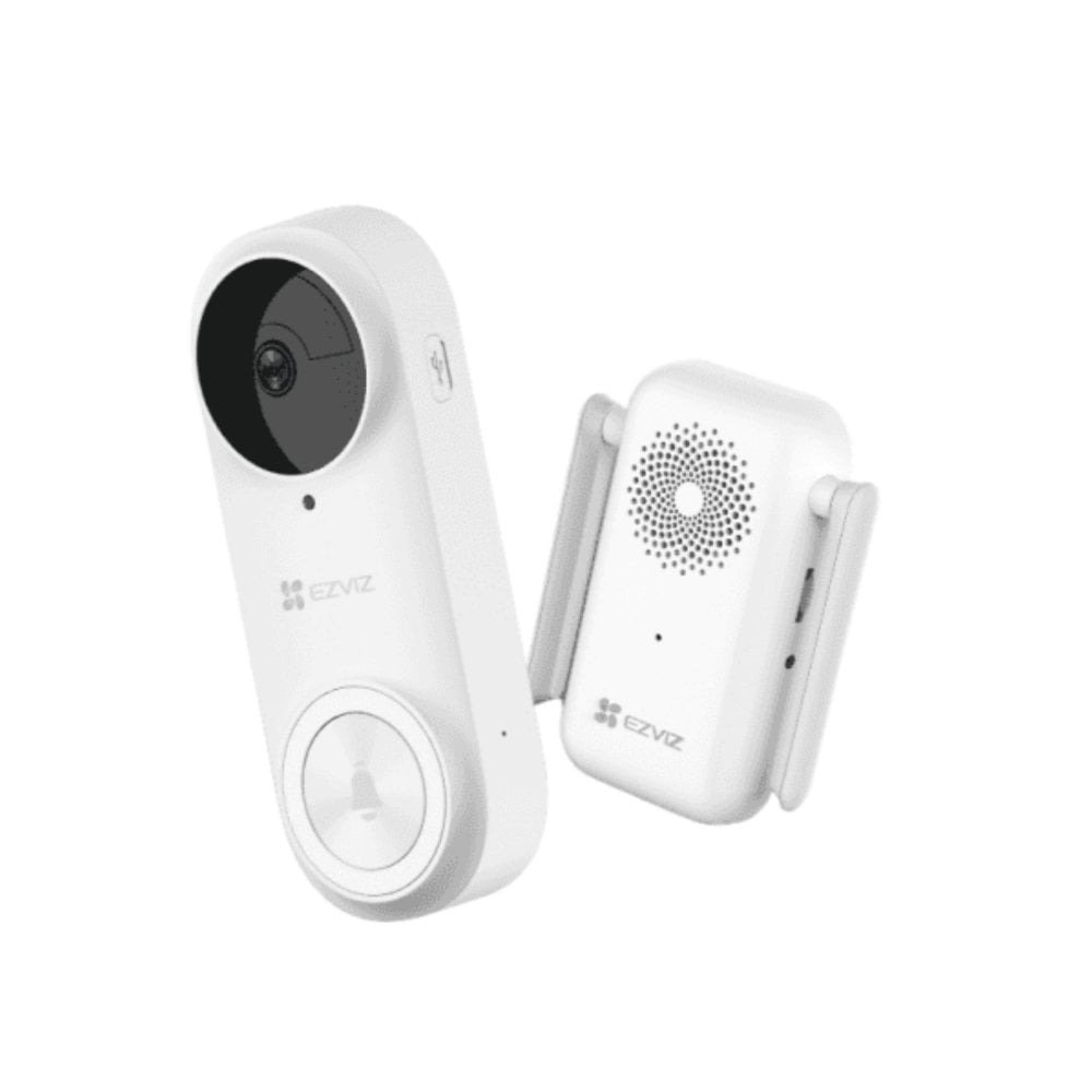 EZVIZ Battery-Powered Video Doorbell DB2 Pro 2K+: Keep Your Home Secure with Advanced Video Monitoring