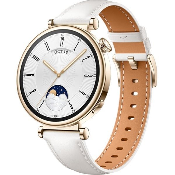 Huawei GT4 41mm with White Leather Strap ARA-B19 thumbnail 2
