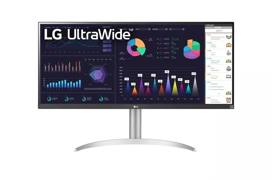 LG 34-Inch FHD 1ms 100Hz UltraWide Monitor with AMD FreeSync - 34WQ650-W