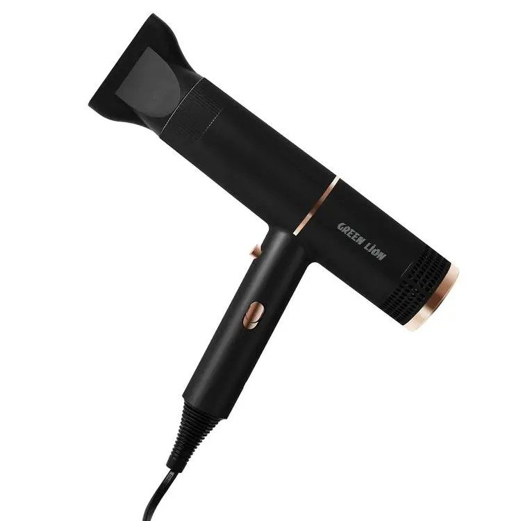 Green Lion Bristol Hair Dryer in Black - GNBRHRDRYBK