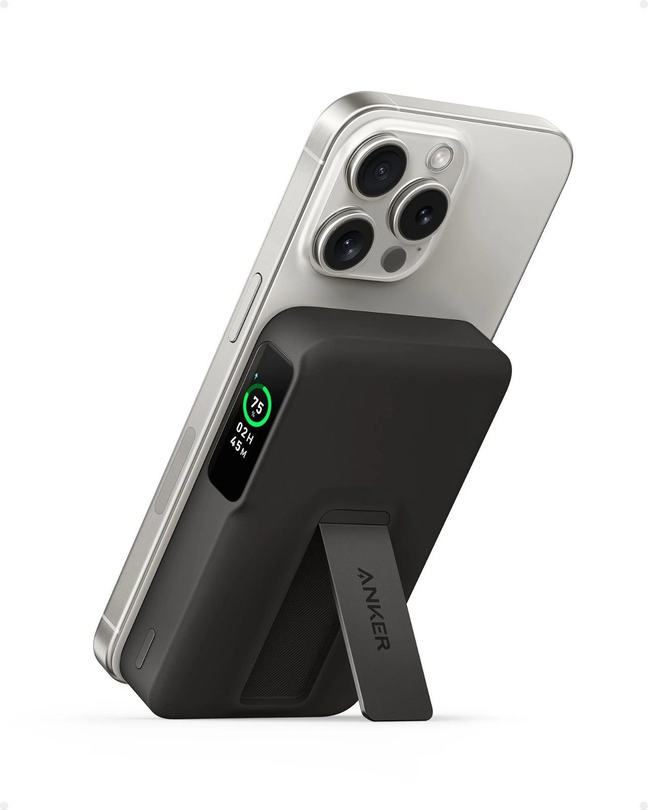 Anker MagGo 10000mAh PowerBank - 15W Ultra-Fast Magnetic Charging with Smart Display - A1654H11 thumbnail 6