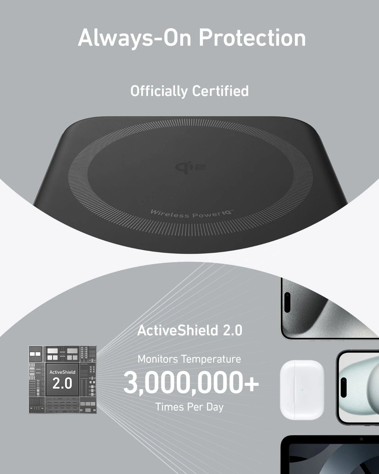 Anker MagGo 10000mAh PowerBank - 15W Ultra-Fast Magnetic Charging with Smart Display - A1654H11 thumbnail 8
