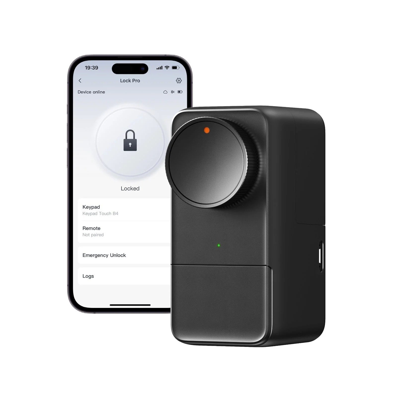 Secure Your Home Smartly with the SwitchBot Lock Pro in Black - W3500000 thumbnail 2