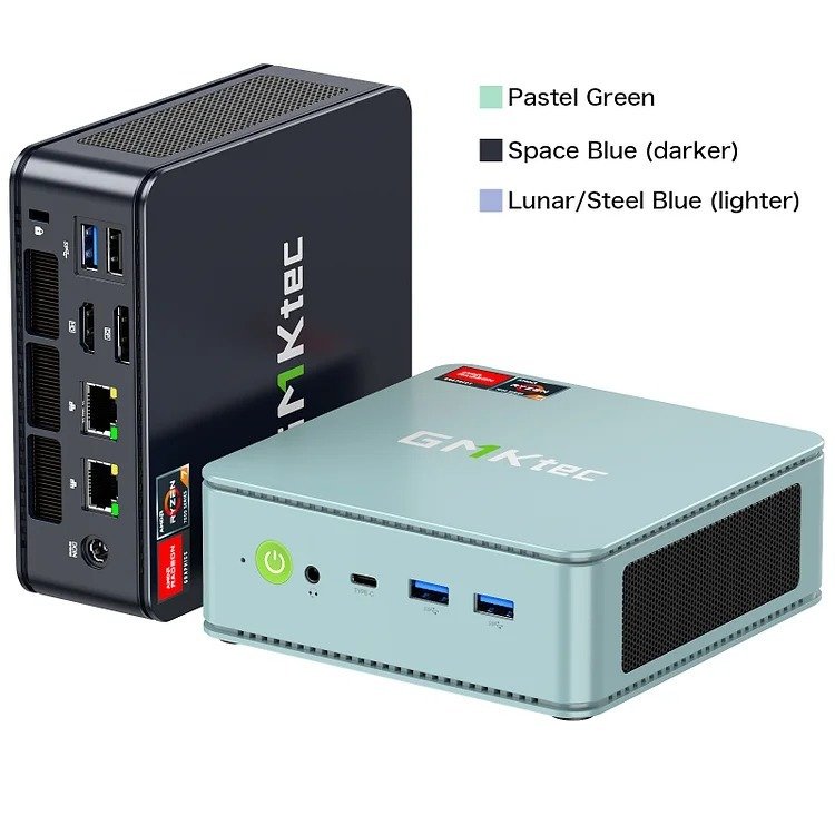 GMKtec Mini PC AMD 5700U - 32GB/1TB SSD, Win 11 Pro - NUCBox-M5