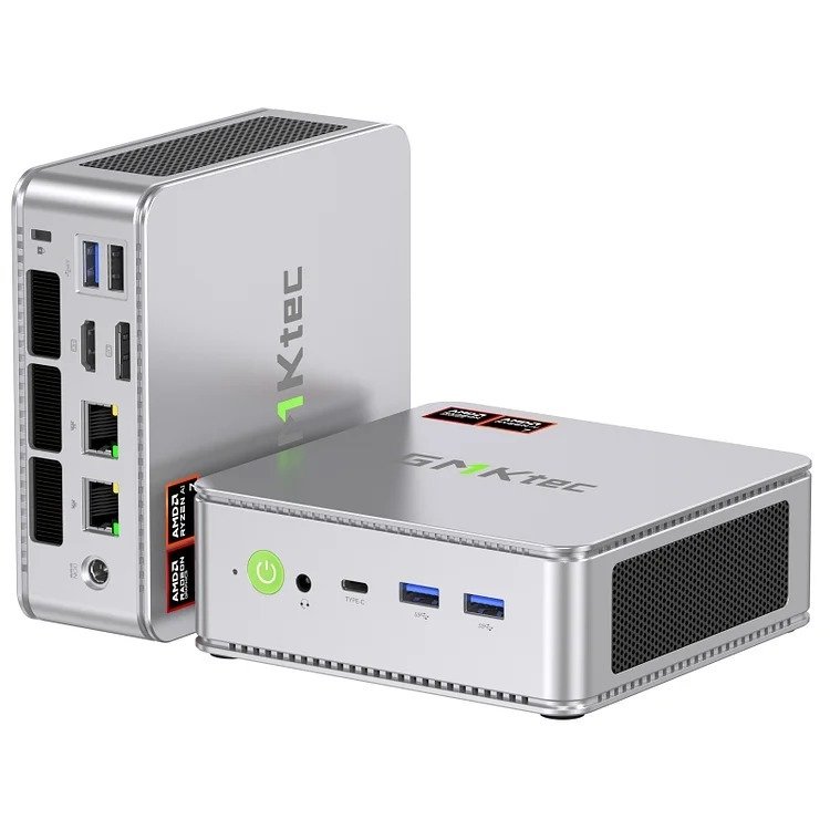 GMKtec Mini PC AMD Ryzen 7 8845HS - 32GB/1TB SSD, Windows 11 Pro - NUCBox-K8