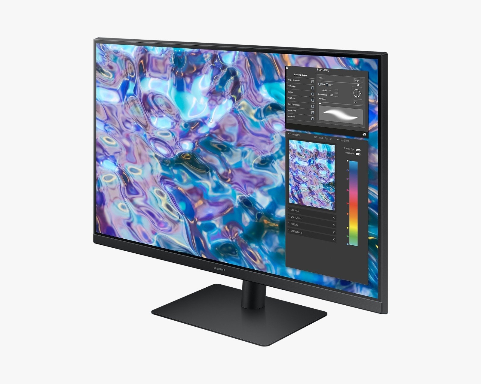 Samsung ViewFinity Monitor 27-Inch - SB16 LS27B610EQMXUE thumbnail 2