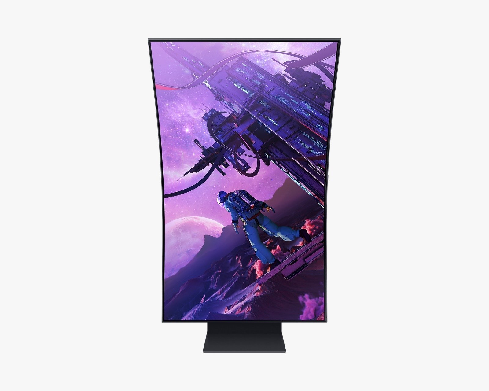 Samsung 55-Inch UHD Gaming Screen with 1000R Curvature - LS55BG970NMXUE thumbnail 4