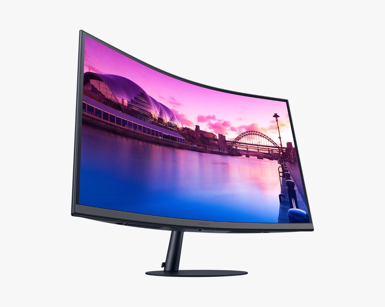 Samsung S3 Essential Mainstream Curved Monitor 32-Inch - LS32C390EAMXUE thumbnail 2