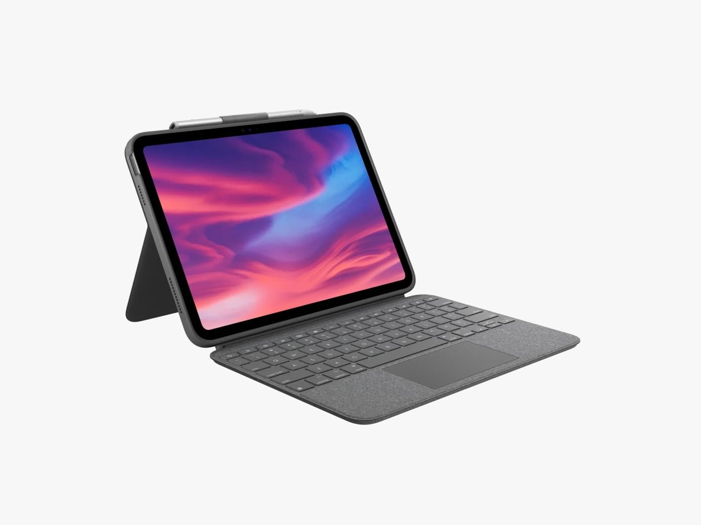Logitech Combo Touch for iPad 10th Gen Keyboard in Gray - 920-011379
