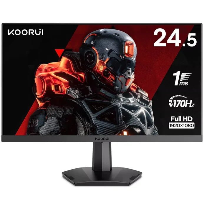 Koorui 24.5-Inch FHD Gaming Computer Monitor VA 170Hz - 25E3A
