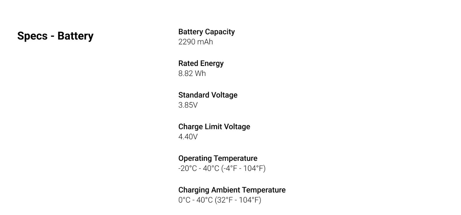 Insta360 X4 Battery - CINSBBMA thumbnail 3