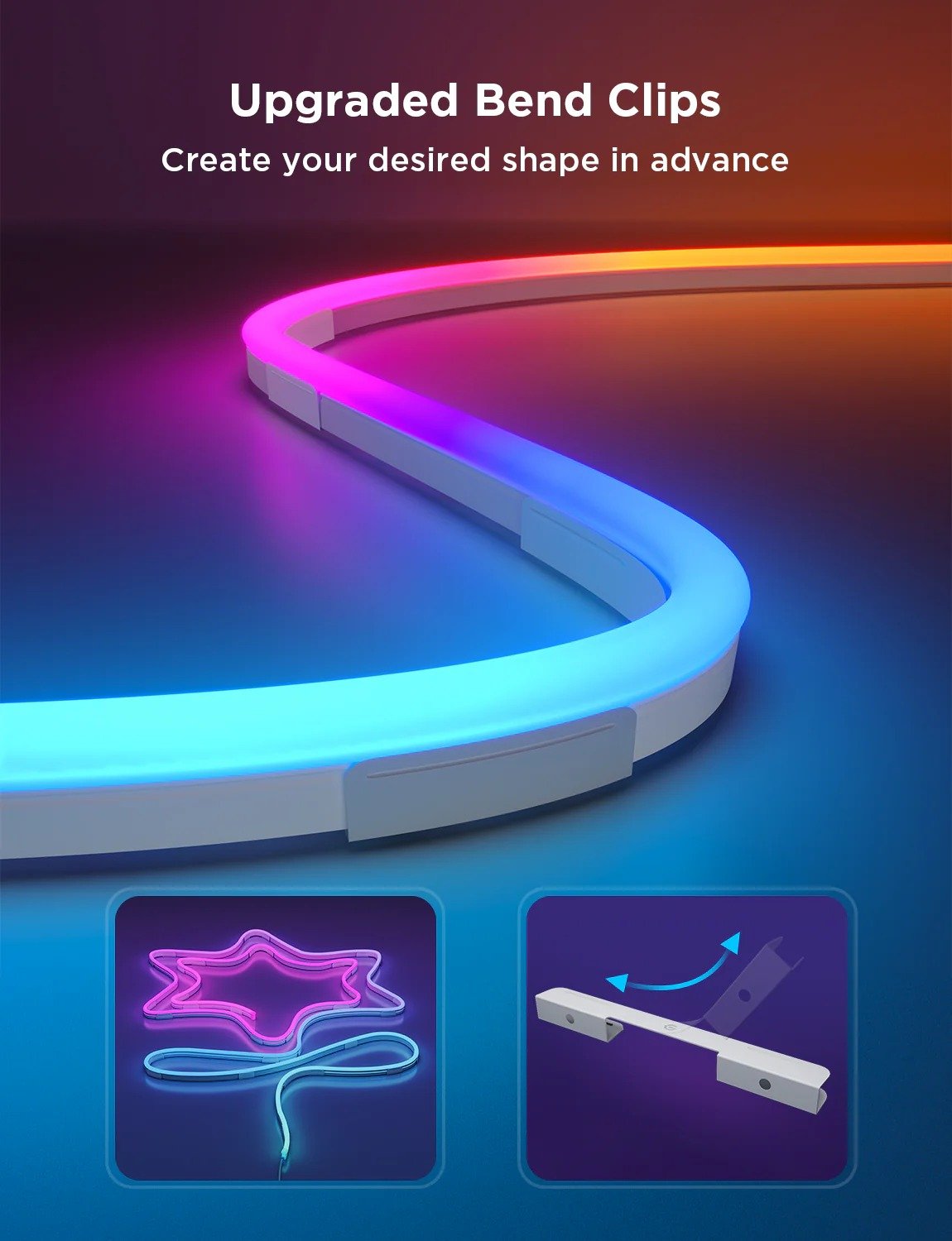 Govee Neon Rope Light 2 - 9.8 ft - PC071668 thumbnail 8