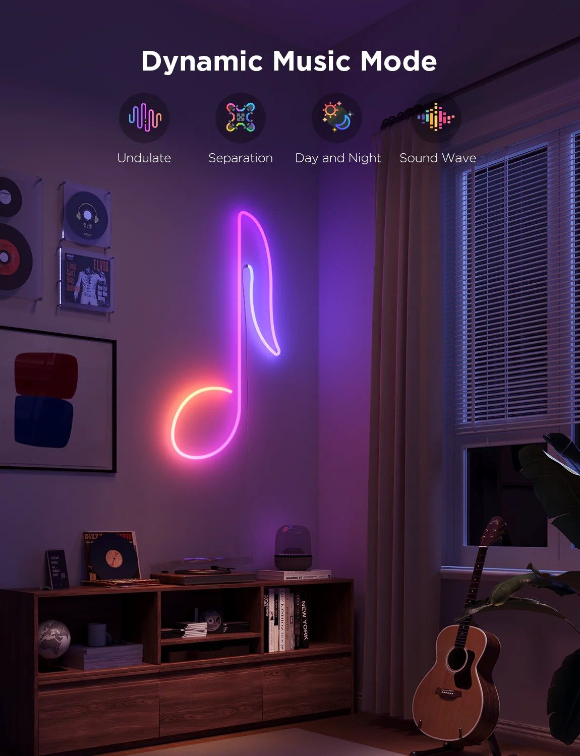 Govee Neon Rope Light 2 - 9.8 ft - PC071668 thumbnail 5