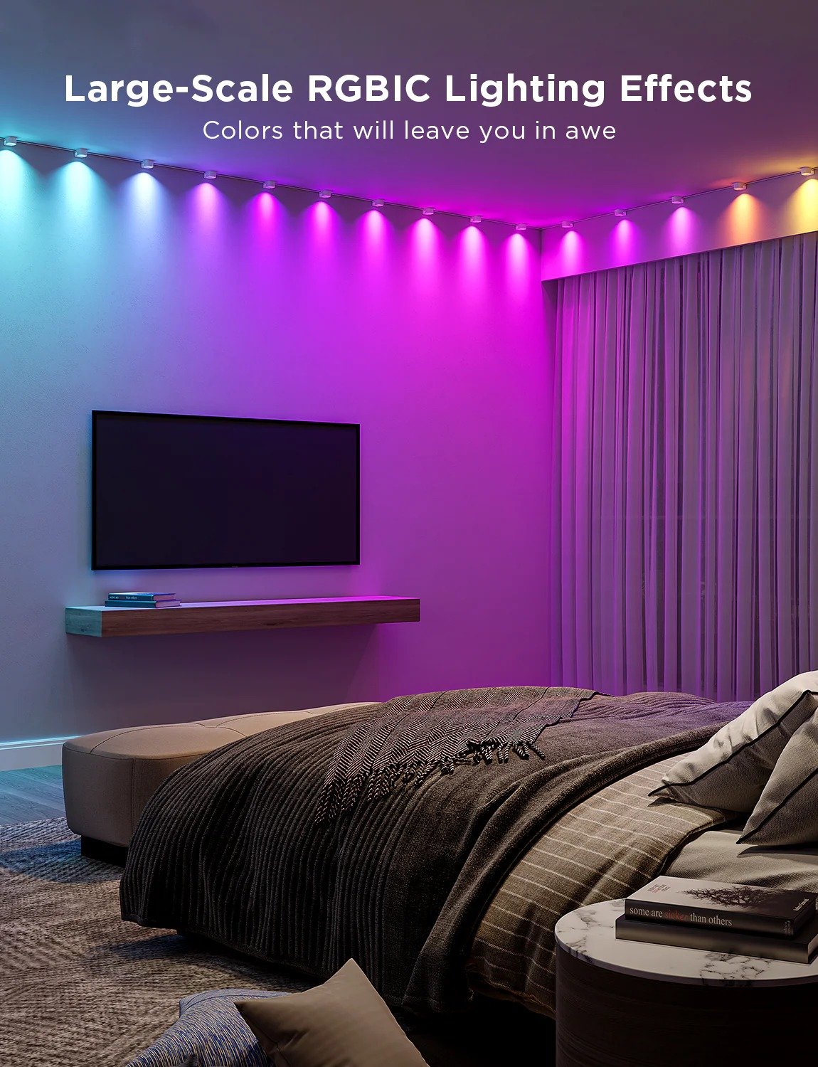 Light Up Your Space with Govee RGBIC String Downlights - 3M - PC060503 thumbnail 7