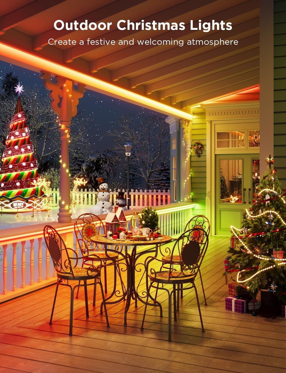 Illuminate Your Outdoors with the Govee RGBIC Outdoor LED Strip Light - PC066262 thumbnail 6