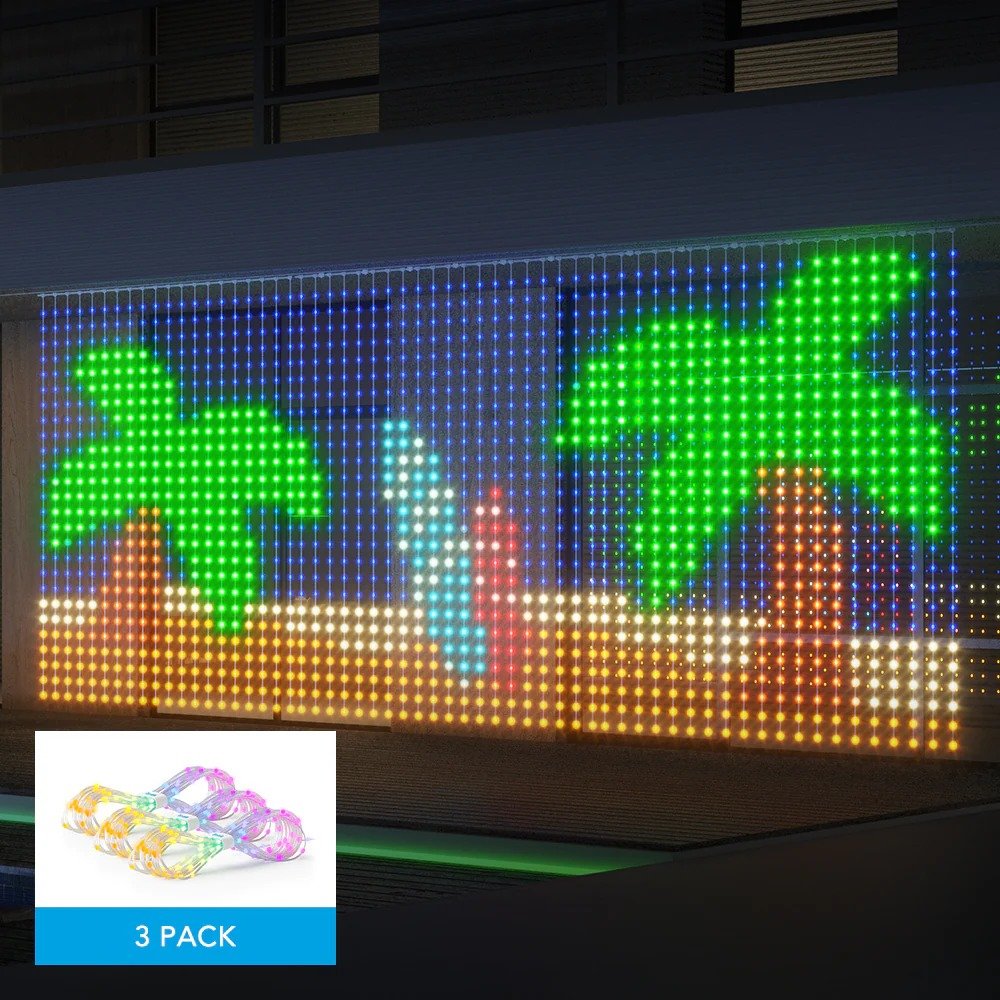 Govee Curtain Lights - Dynamic DIY Canvas - PC066530 thumbnail 14