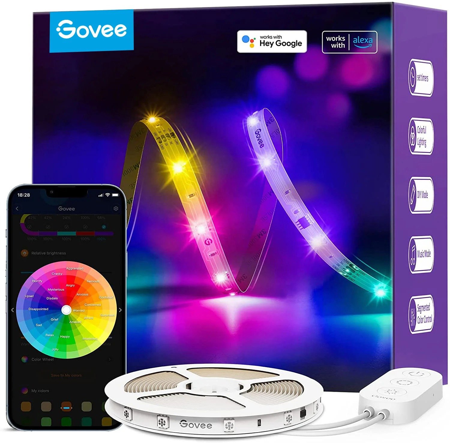 Govee RGBIC LED Strip Light - PC060497