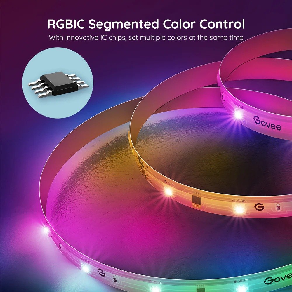 Govee RGBIC LED Strip Light - PC060497 thumbnail 9
