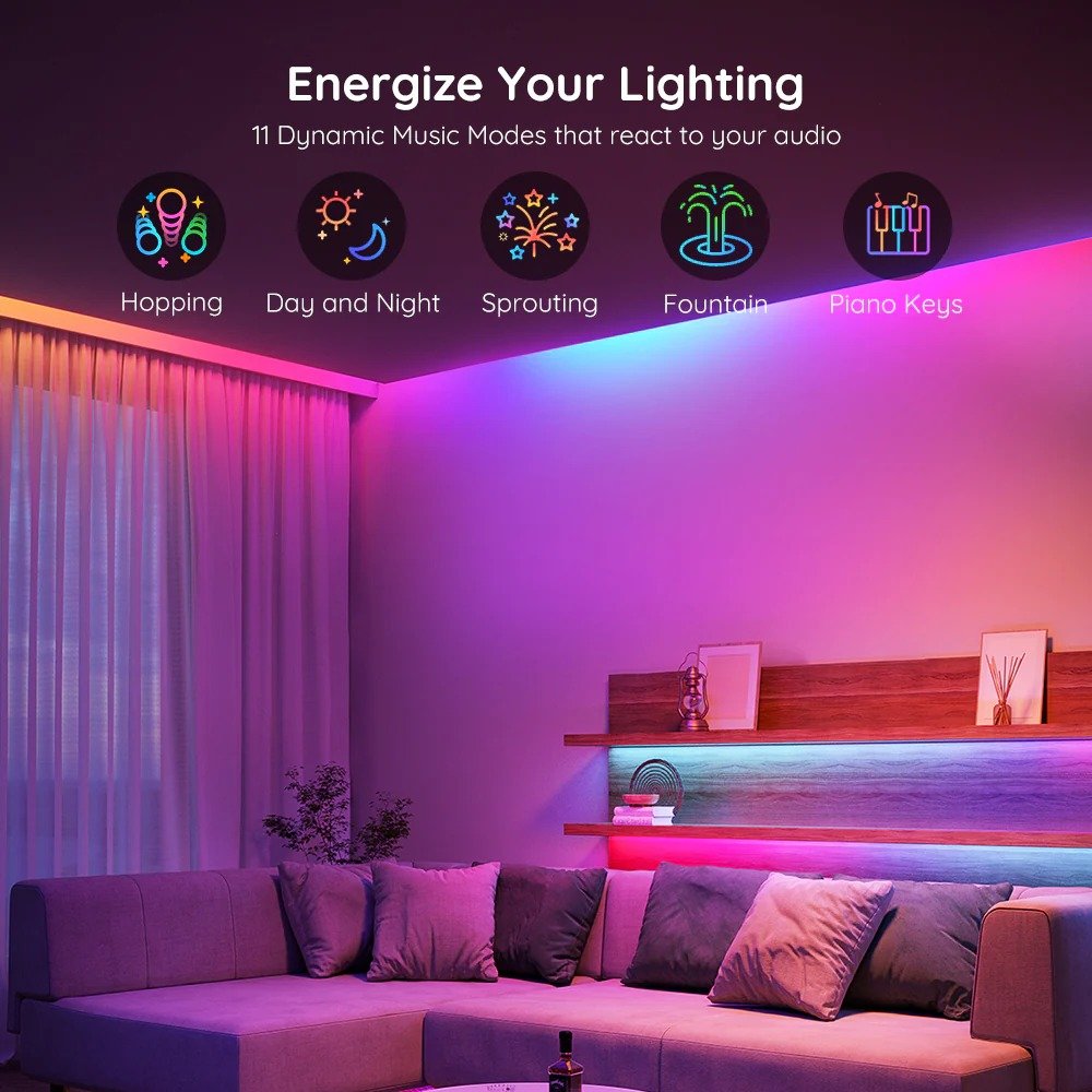 Govee RGBIC LED Strip Light - PC060497 thumbnail 6
