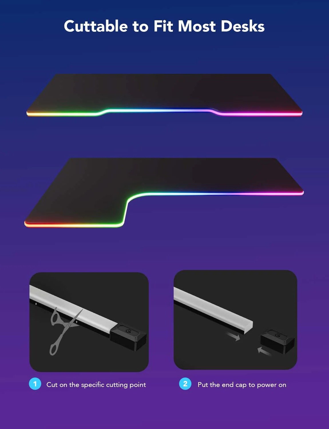 Light Up Your Desk with the Govee RGBIC LED Neon Rope Light - PC075246 thumbnail 8