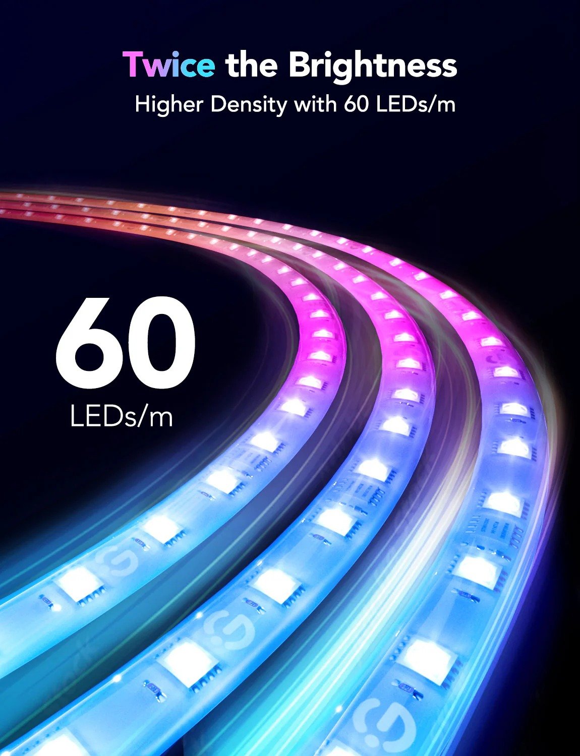 Brighten Your Space with the Govee LED Strip Light M1 - 5M - PC057583 thumbnail 9
