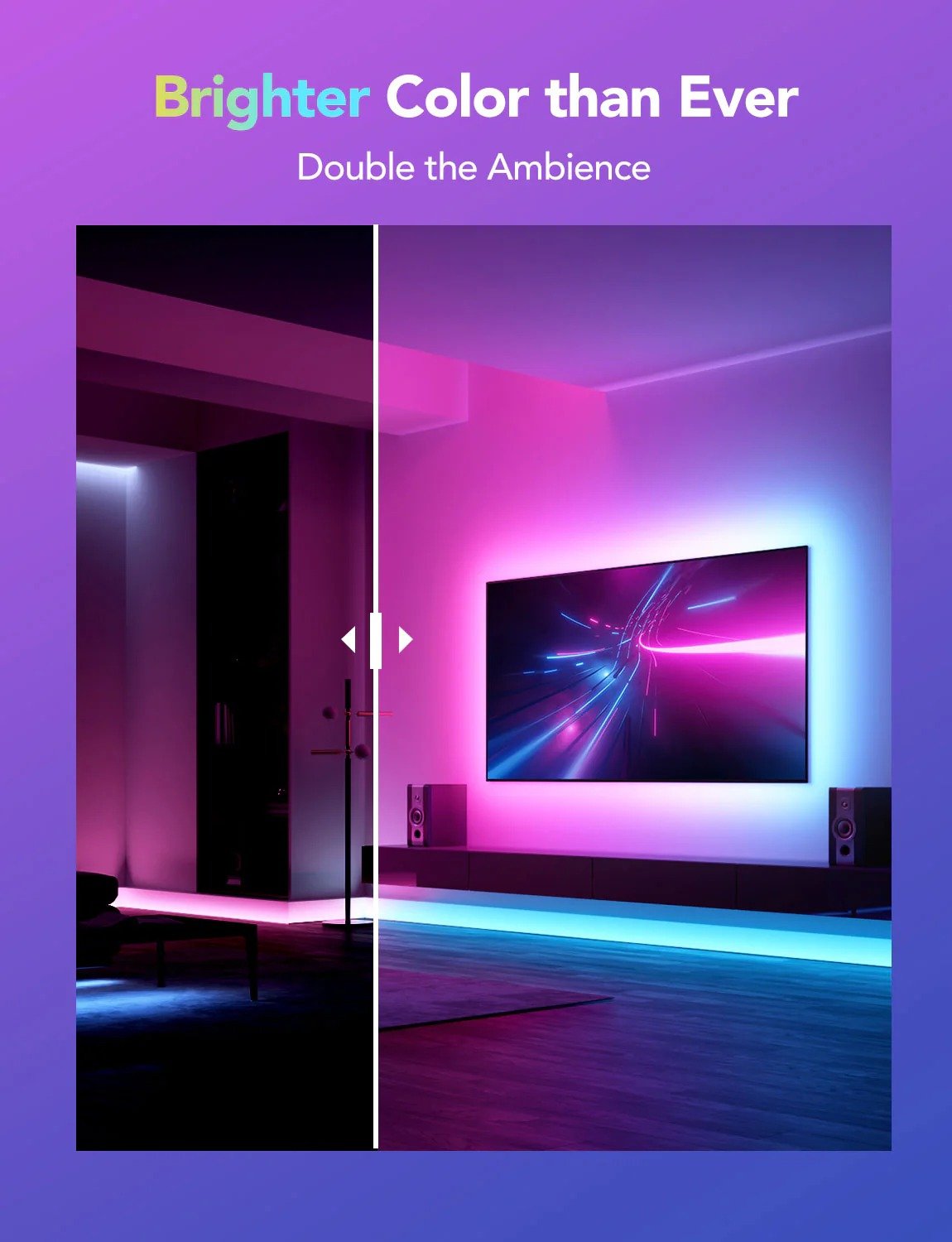 Brighten Your Space with the Govee LED Strip Light M1 - 5M - PC057583 thumbnail 8