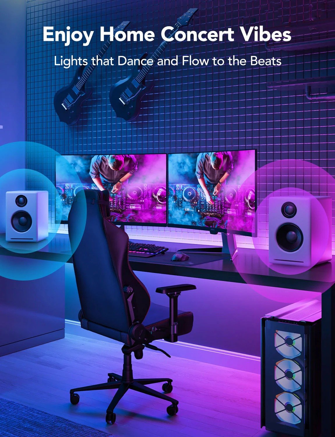 Brighten Your Space with the Govee LED Strip Light M1 - 5M - PC057583 thumbnail 6