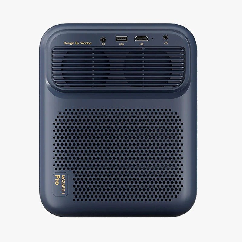 Wanbo Mozart 1 Pro Android TV 11.0 - Google Assistant, Netflix, 1080p DRM L1 in Dark Blue thumbnail 3
