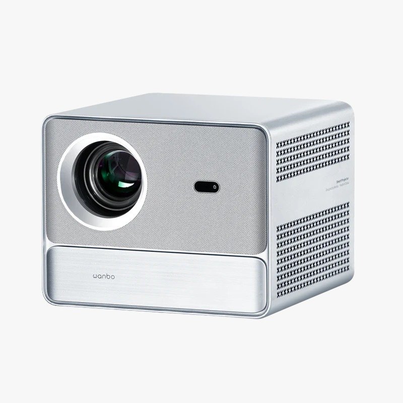 Wanbo DaVinci 1 Pro Projector - Android 11, Auto Focus, 1080p in Silver