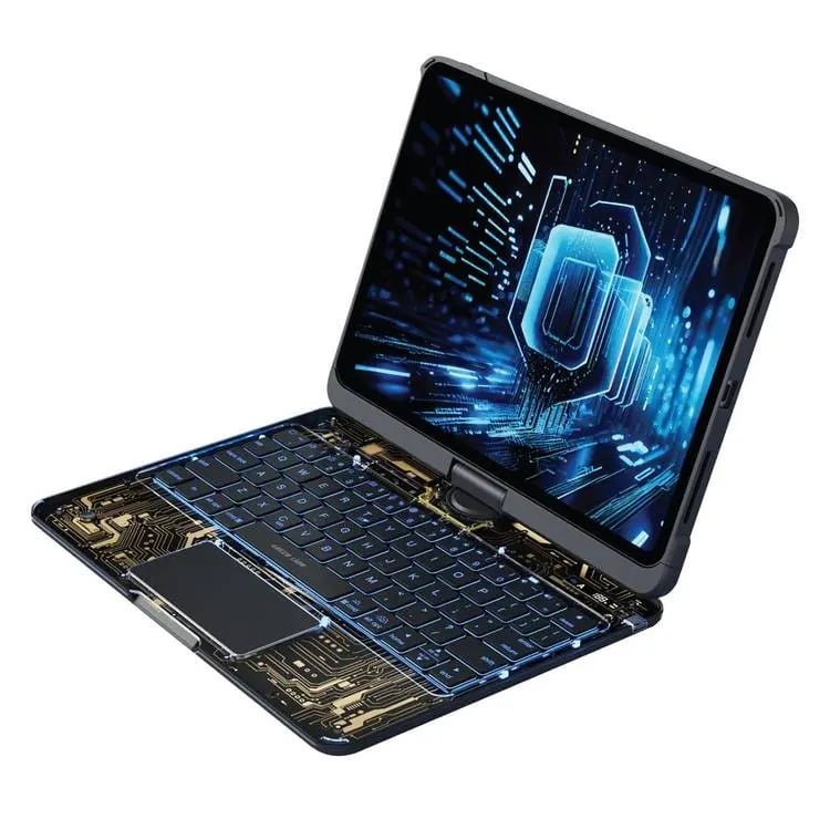 GREEN LION IPAD PRO 11 INCH MAGIC KEYBOARD CASE TRANSPARENT GNTRMGKY11BK