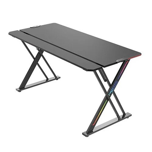 TWISTED MINDS X SHAPED RGB GAMING DESK TM-GT04-X-RGB