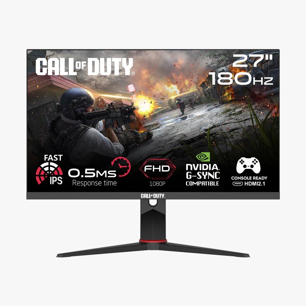 GAMEON CALL OF DUTY 27 INCH GAMING MONITOR 920X1080P FHD IPS PANEL 180HZ COD27FHD180IPS